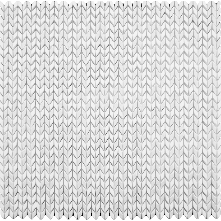 Revify - 0.1X0.6/12X12 Weave, White, Matte