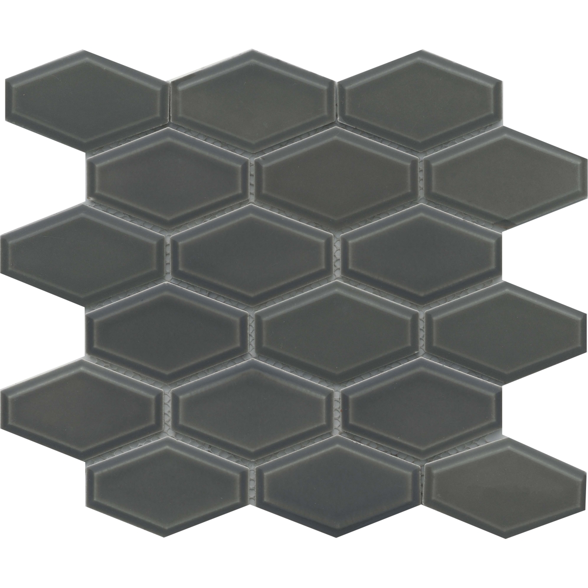 TY（感謝）/4 REWARD - 2X4/10X11, GRAY, GLOSSY | Emser Tile