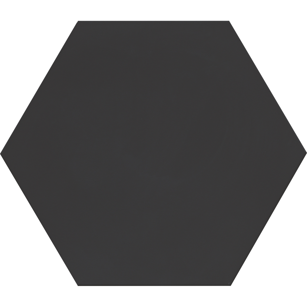 RHYTHM - 19X22 HEX, BLACK, MATTE | Emser Tile