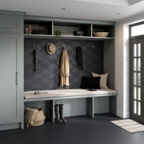 RHYTHM - 11X13, BLACK PATTERN, MATTE