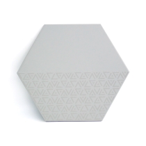 RHYTHM - 11X13, SILVER PATTERN, MATTE