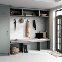 RHYTHM - 11X13, WHITE PATTERN, MATTE