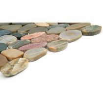 RIVERA PEBBLES - 12X12, NATURAL FLAT, HONED