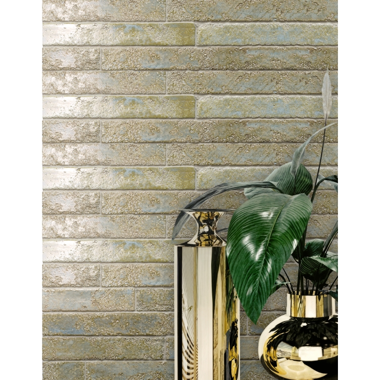 RUMBLE - 2X20, JADE, GLOSSY | E™ by Emser Tile