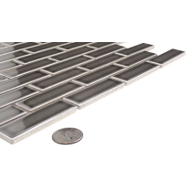 SAVVY - 1X3/11X12, PEWTER, GLOSSY