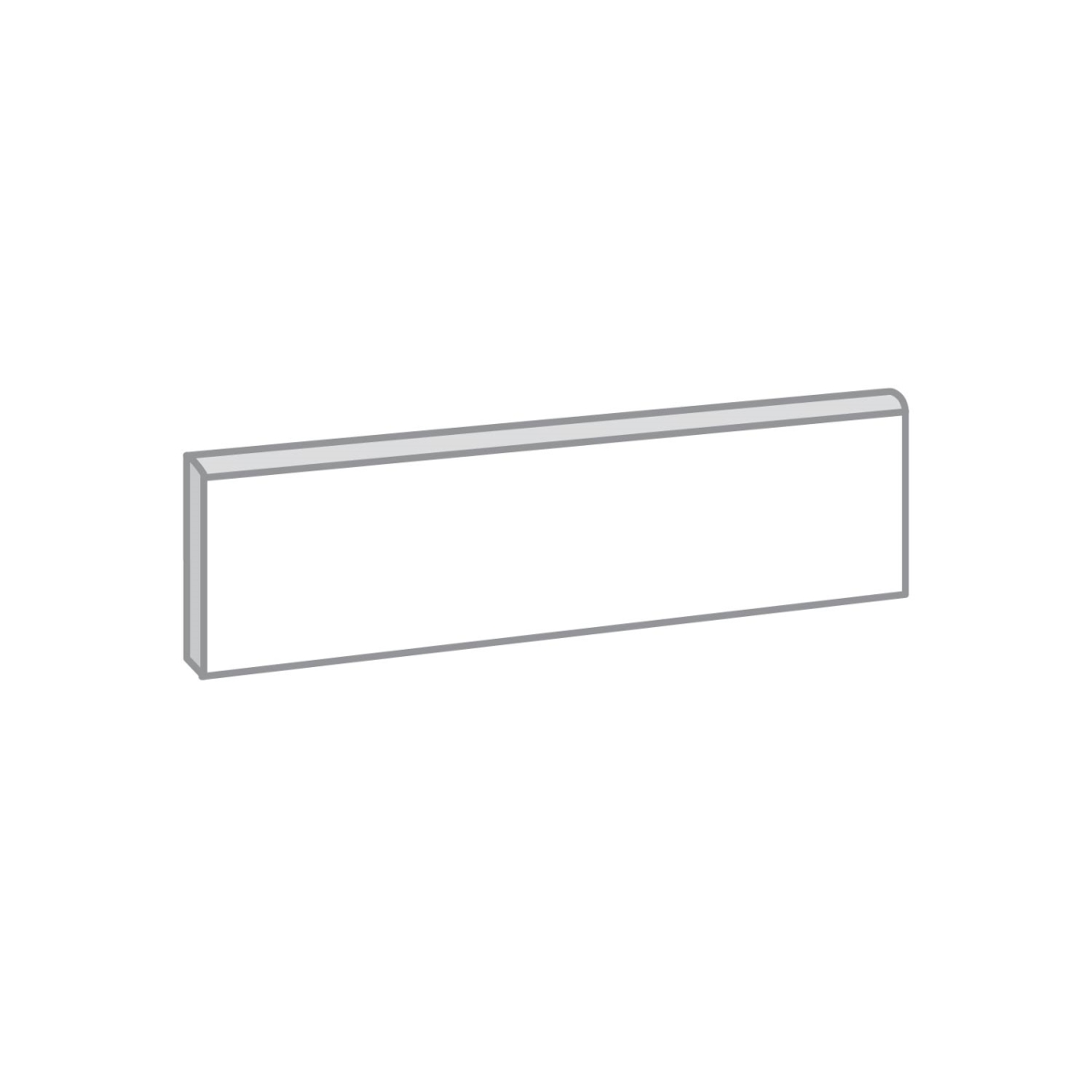 Vernon Matte Single Bullnose