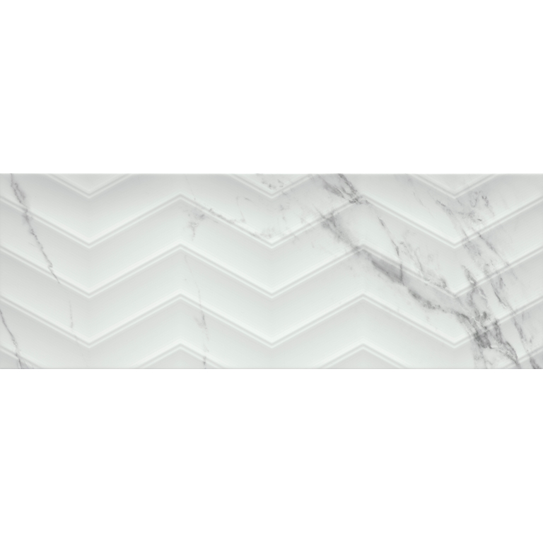 SCULPTURE - 13X36, VENATO CHEVRON, GLOSSY