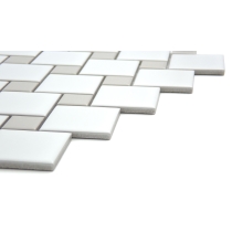 SPIN - 11X11, WHITE/FAWN, MATTE