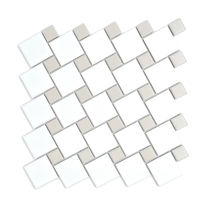 SPIN - 11X11, WHITE/FAWN, MATTE