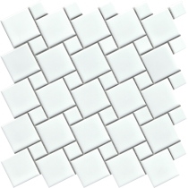 SPIN - 11X11, WHITE/WHITE, MATTE