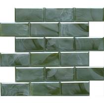 SPLASH - 1.89X3.85/12X12, MOSS, SATIN