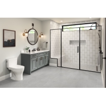 OMBRE - 6X12, WHITE, GLOSSY