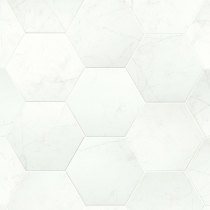 STERLINA - 8X10 HEX, WHITE, MATTE