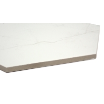 STERLINA - 8X10 HEX, WHITE, MATTE