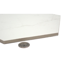 STERLINA - 8X10 HEX, WHITE, MATTE