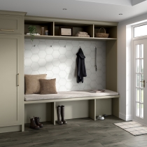 STERLINA - 8X10 HEX, WHITE, MATTE