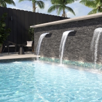 STRUCTURE - 6X24, CHARCOAL STK, SPLITFACE