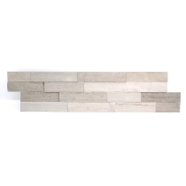 STRUCTURE - 6X24 3D, CREAM, SPLITFACE