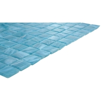 SWIRL - 1X1/12X12, AQUA, GLOSSY