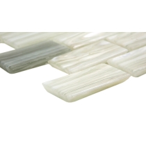 SWIRL - 1X2/12X12, CREAM, GLOSSY