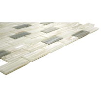 SWIRL - 1X2/12X12, CREAM, GLOSSY