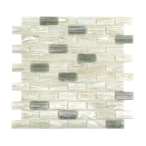 SWIRL - 1X2/12X12, CREAM, GLOSSY