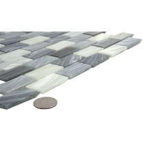 SWIRL - 1X2/12X12, FOG, GLOSSY