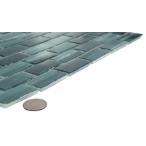 SWIRL - 1X2/12X12, LAKE, GLOSSY