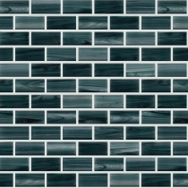 SWIRL - 1X2/12X12, LAKE, GLOSSY