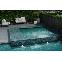 SWIRL - 1X2/12X12, LAKE, GLOSSY