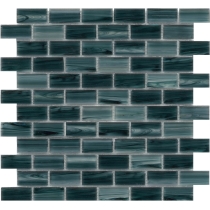 SWIRL - 1X2/12X12, LAKE, GLOSSY