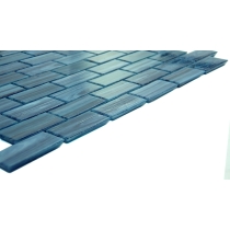 SWIRL - 1X2/12X12, OCEAN, GLOSSY