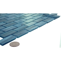 SWIRL - 1X2/12X12, OCEAN, GLOSSY