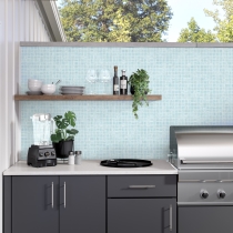 SWIRL - 1X1/12X12, SKY, GLOSSY