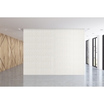 SYNERGY - 16X47, WHITE CHEVRON, MATTE/SATIN