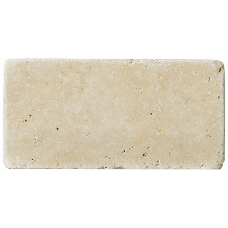 TRAV FONTANE TUMBLED - 3X6, IVORY CLASSIC IVORY CLASSIC, TUMBLED