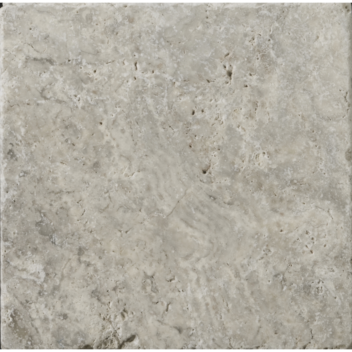 Trav Ancient Tumbled Silver travertine tile 16x24 tumbled finish natural stone