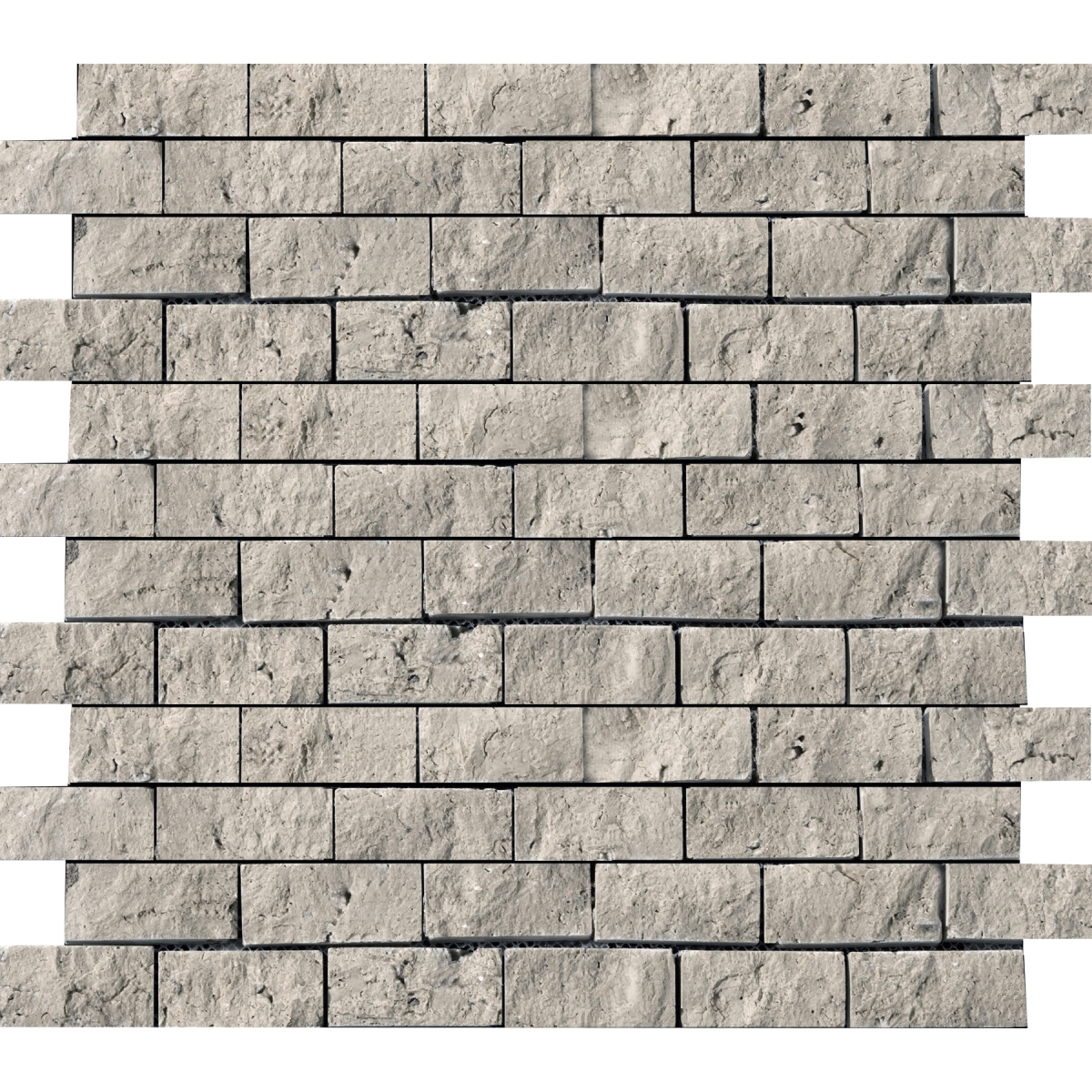 Trav Ancient Tumbled Splitface Offset Pattern Mosaic