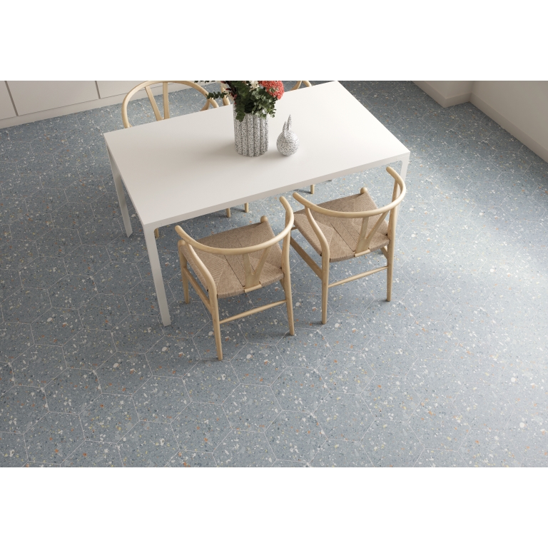 TATSU - 10X11, AZUL, SATIN