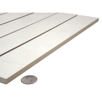 TERRAMOR - 2X12/12X12, BIANCO, HONED