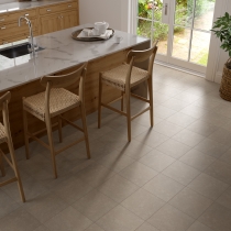 TESOLA - 12X12, TAUPE, SATIN