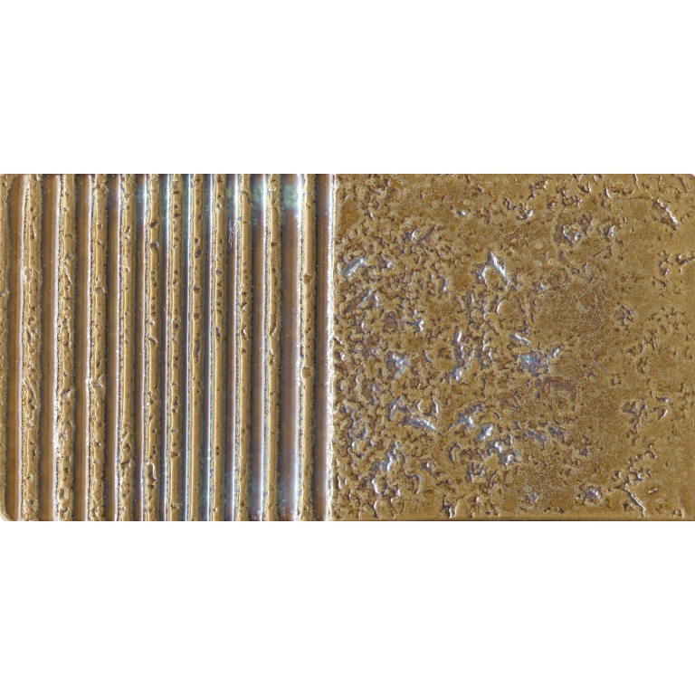 Texturo - 4X8 Rift, Ochre, Glossy