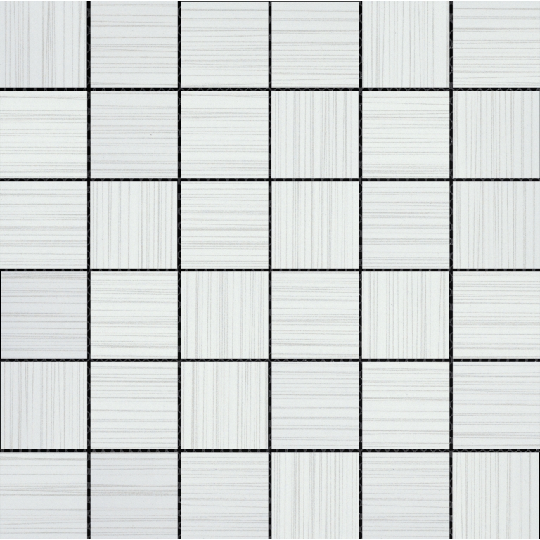 Thread Ii - 2X2/12X12, White, Matte