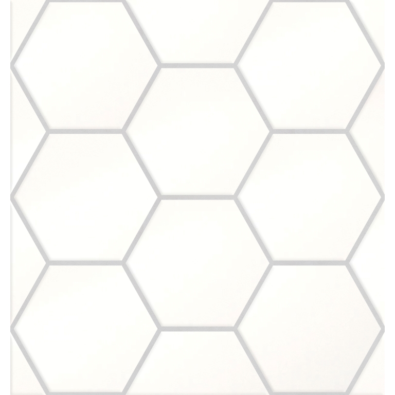 Times Square - 4X4/10X13, White, Polished