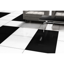 TIMES SQUARE - 24X24, WHITE, POLISHED