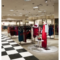 TIMES SQUARE - 24X24, WHITE, POLISHED