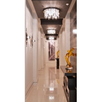 TIMES SQUARE - 24X24, WHITE, POLISHED