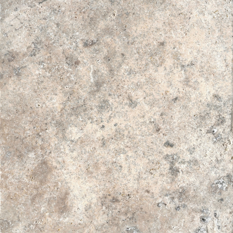 Trav Ancient Tumbled - 16X16 Silver, Silver, Tumbled