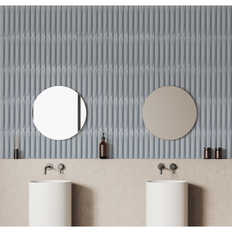 TRIVENI - 2X12 CURVE, LAKE, GLOSSY