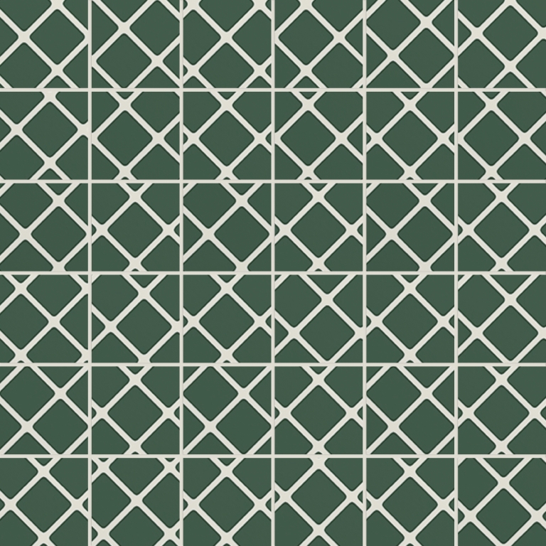 VECTORA - 2X2/12X12, GREEN, GLOSSY